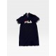 Fila Women Navy Hooded Mini Dress – Logo Sport Style